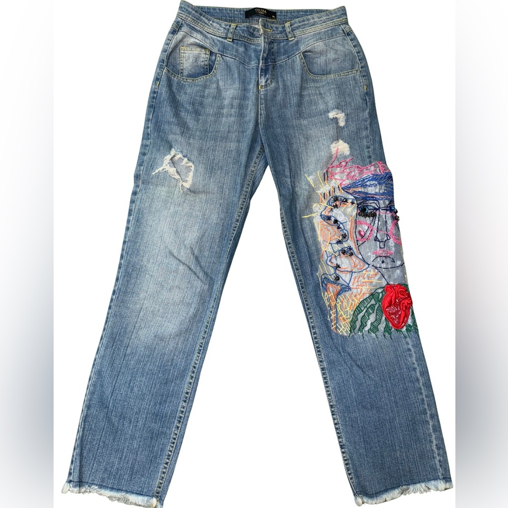 Gizia Jeans with a Perfect Fit in Premium Denim